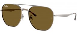 Gafas de Sol - Ray-Ban® - Ray-Ban® RB3724D - 004/73 GUNMETAL // DARK BROWN