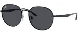 Gafas de Sol - Ray-Ban® - Ray-Ban® RB3727D - 002/87 BLACK // DARK GREY