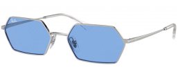 Gafas de Sol - Ray-Ban® - Ray-Ban® RB3728 YEVI - 003/80  SILVER // BLUE