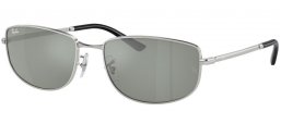 Gafas de Sol - Ray-Ban® - Ray-Ban® RB3732 - 003/40 SILVER // GREEN MIRROR SILVER