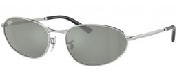 Gafas de Sol - Ray-Ban® - Ray-Ban® RB3734 - 003/40 SILVER // GREEN MIRROR SILVER