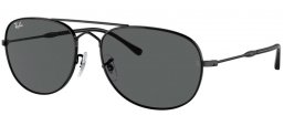 Gafas de Sol - Ray-Ban® - Ray-Ban® RB3735 BAIN BRIDGE - 002/B1 BLACK // DARK GREY