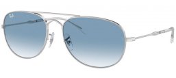 Gafas de Sol - Ray-Ban® - Ray-Ban® RB3735 BAIN BRIDGE - 003/3F SILVER // BLUE GRADIENT ANTIREFLECTION