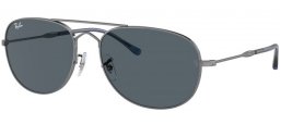 Gafas de Sol - Ray-Ban® - Ray-Ban® RB3735 BAIN BRIDGE - 004/R5 GUNMETAL // BLUE