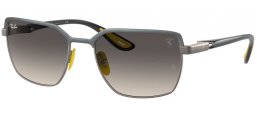 Gafas de Sol - Ray-Ban® - Ray-Ban® RB3743M - F10111  GREY ON GUNMETAL // LIGHT GREY GRADIENT