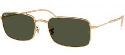 Gafas de Sol - Ray-Ban® - Ray-Ban® RB3746 - 001/31 GOLD ARISTA // G-15 GREEN