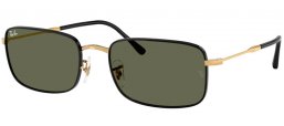 Gafas de Sol - Ray-Ban® - Ray-Ban® RB3746 - 927158  BLACK ON ARISTA // G-15 GREEN POLARIZED