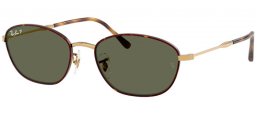 Gafas de Sol - Ray-Ban® - Ray-Ban® RB3749 - 927358  HAVANA ON GOLD // G-15 GREEN POLARIZED