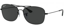 Gafas de Sol - Ray-Ban® - Ray-Ban® RB3799 - 002/48 BLACK // BLACK POLARIZED