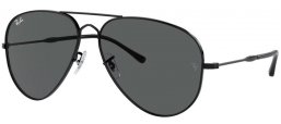 Gafas de Sol - Ray-Ban® - Ray-Ban® RB3825 OLD AVIATOR - 002/B1 BLACK // DARK GREY