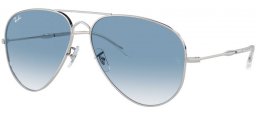 Gafas de Sol - Ray-Ban® - Ray-Ban® RB3825 OLD AVIATOR - 003/3F  SILVER // BLUE GRADIENT