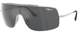 Gafas de Sol - Ray-Ban® - Ray-Ban® RB3897 WINGS III - 003/6G  SILVER // GREY MIRROR SILVER