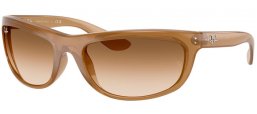 Gafas de Sol - Ray-Ban® - Ray-Ban® RB4089 BALORAMA - 678951  OPAL LIGHT BROWN // BROWN GRADIENT TRANSPARENT