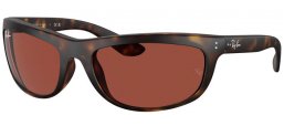 Gafas de Sol - Ray-Ban® - Ray-Ban® RB4089 BALORAMA - 894/C5 HAVANA // RED