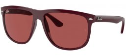 Lunettes de soleil - Ray-Ban® - Ray-Ban® RB4147 BOYFRIEND - 671869  BURGUNDY // DARK VIOLET