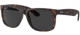 Gafas de Sol - Ray-Ban® - Ray-Ban® RB4165 JUSTIN - 865/87 HAVANA // DARK GREY POLARIZED