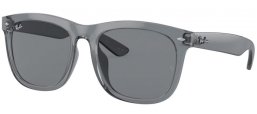 Gafas de Sol - Ray-Ban® - Ray-Ban® RB4260D - 645087  TRANSPARENT GREY // DARK GREY