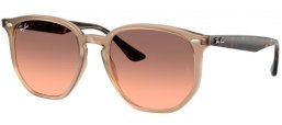 Gafas de Sol - Ray-Ban® - Ray-Ban® RB4306 - 678846  TURTLEDOVE // BROWN GRADIENT PINK