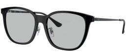 Gafas de Sol - Ray-Ban® - Ray-Ban® RB4333D - 601/87 BLACK // LIGHT GREY