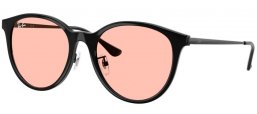 Gafas de Sol - Ray-Ban® - Ray-Ban® RB4334D - 601/5 BLACK // LIGHT PINK