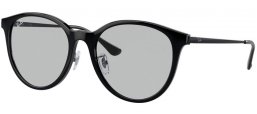 Gafas de Sol - Ray-Ban® - Ray-Ban® RB4334D - 601/87  BLACK // LIGHT GREY