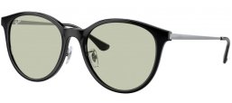 Gafas de Sol - Ray-Ban® - Ray-Ban® RB4334D - 6292/2  BLACK // LIGHT GREEN