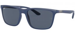 Gafas de Sol - Ray-Ban® - Ray-Ban® RB4385 - 601587 BLUE // DARK GREY