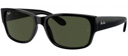 Gafas de Sol - Ray-Ban® - Ray-Ban® RB4388 - 601/31  BLACK // GREEN