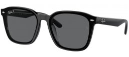 Gafas de Sol - Ray-Ban® - Ray-Ban® RB4392D - 601/81  BLACK // DARK GREY POLARIZED