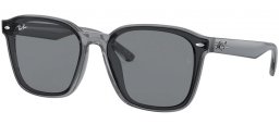 Gafas de Sol - Ray-Ban® - Ray-Ban® RB4392D - 645087  TRANSPARENT GREY // GREY