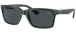 Gafas de Sol - Ray-Ban® - Ray-Ban® RB4393M - F68087 GREEN ON BLACK // GREY