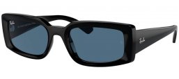 Lunettes de soleil - Ray-Ban® - Ray-Ban® RB4395 KILIANE - 667780  BLACK // DARK BLUE