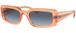 Gafas de Sol - Ray-Ban® - Ray-Ban® RB4395 KILIANE - 66868F  TRANSPARENT ORANGE // GREY GRADIENT