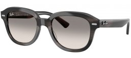 Gafas de Sol - Ray-Ban® - Ray-Ban® RB4398 ERIK - 140432  STRIPED GREY // GREY GRADIENT TRANSPARENT