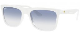 Gafas de Sol - Ray-Ban® - Ray-Ban® RB4413M - F69219  WHITE // LIGHT BLUE GRADIENT