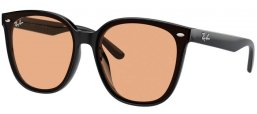 Gafas de Sol - Ray-Ban® - Ray-Ban® RB4423D - 601/93 BLACK // LGIHT BROWN