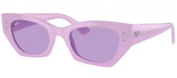 Gafas de Sol - Ray-Ban® - Ray-Ban® RB4430 ZENA - 67581A  LILAC // VIOLET