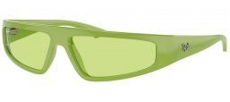 Gafas de Sol - Ray-Ban® - Ray-Ban® RB4432 IZAZ - 6763/2 APPLE GREEN // GREEN