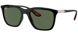 Gafas de Sol - Ray-Ban® - Ray-Ban® RB4433M - F60171  NEGRO // DARK GREEN