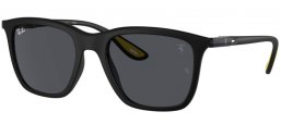 Gafas de Sol - Ray-Ban® - Ray-Ban® RB4433M - F60287  BLACK // DARK GREY