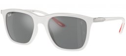 Gafas de Sol - Ray-Ban® - Ray-Ban® RB4433M - F6256G  WHITE // GRYE MIRROR