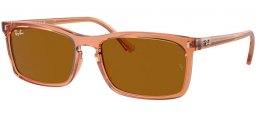 Gafas de Sol - Ray-Ban® - Ray-Ban® RB4435 - 676433  TRANSPARENT BROWN // BROWN