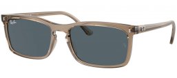 Gafas de Sol - Ray-Ban® - Ray-Ban® RB4435 - 6765R5  TRANSPARENT BROWN // BLUE