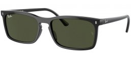 Gafas de Sol - Ray-Ban® - Ray-Ban® RB4435 - 901/31 BLACK // GREEN