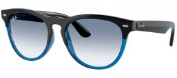 Gafas de Sol - Ray-Ban® - Ray-Ban® RB4471 IRIS - 663219 BLACK ON TRANSPARENT BLUE // BLUE GRADIENT