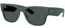 Lunettes de soleil - Ray-Ban® - Ray-Ban® RB4840S - 665787  SAND GREEN // DARK GREY