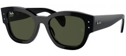 Gafas de Sol - Ray-Ban® - Ray-Ban® RB7681S JORGE - 901/31 BLACK // GREEN