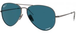 Ray-Ban® RB8089 AVIATOR TITANIUM