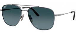 Gafas de Sol - Ray-Ban® - Ray-Ban® RB8097 - 165/S3 GUNMETAL // BLUE GRADIENT POLARIZED