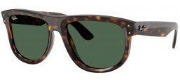 Gafas de Sol - Ray-Ban® - Ray-Ban® RBR0501S BOYFRIEND REVERSE - 6790VR  DARK HAVANA // DARK GREEN